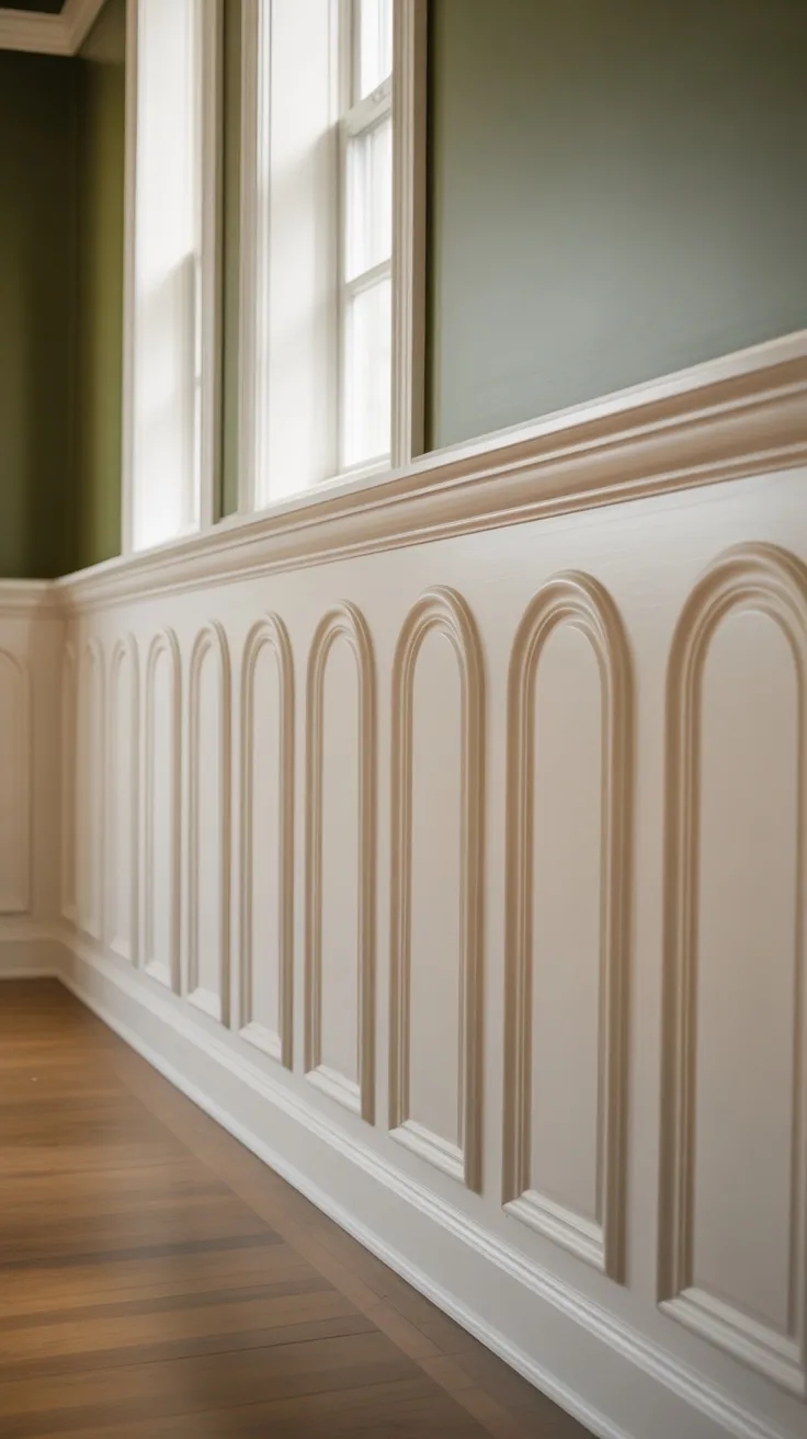 20+ Stunning Arched Wainscoting Ideas to Elevate Your Home Decor