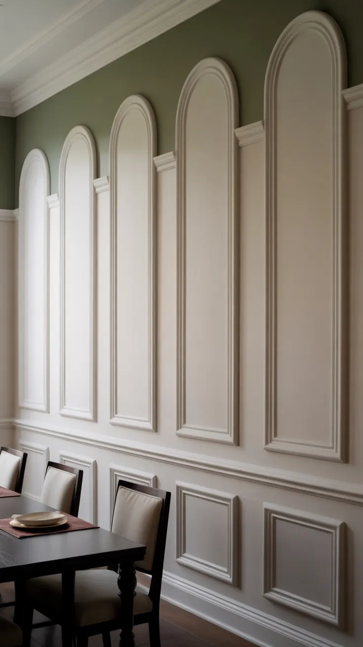 20+ Stunning Arched Wainscoting Ideas to Elevate Your Home Decor