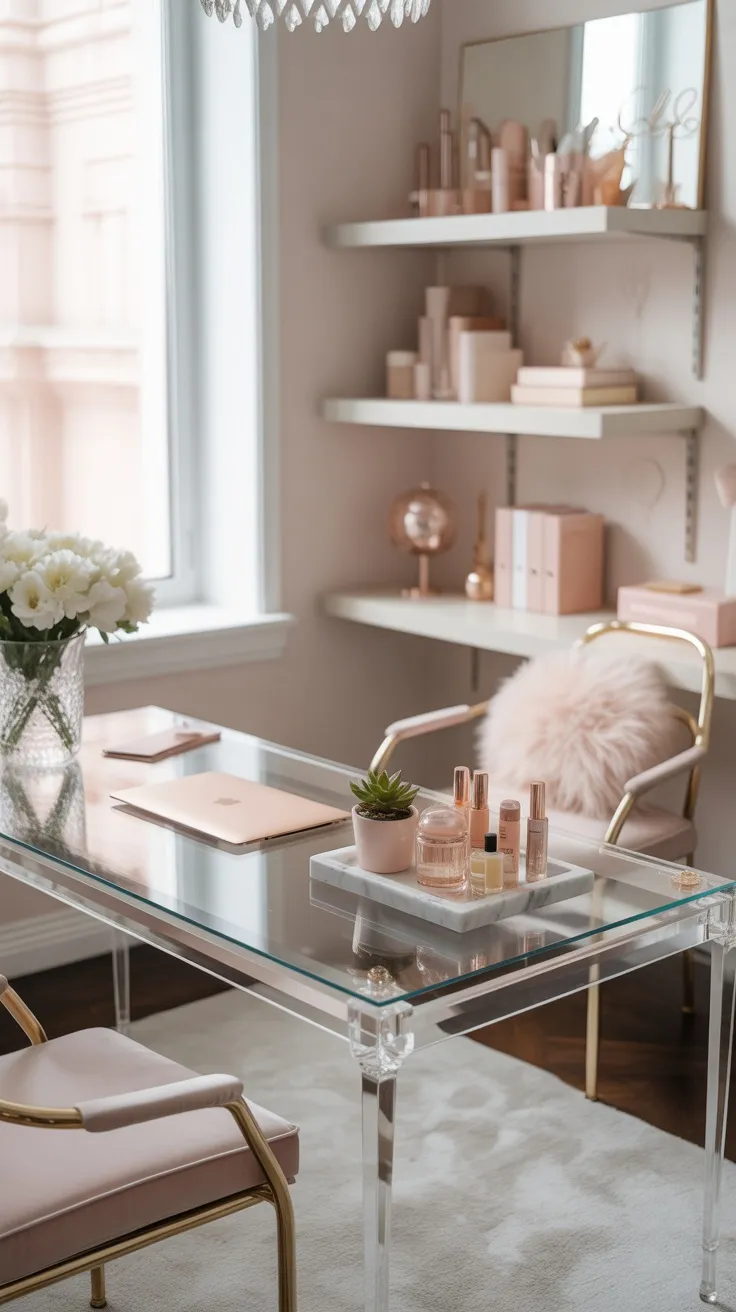 20+ Beauty Room & Office Decor Ideas to Transform Your Workspace into a ...