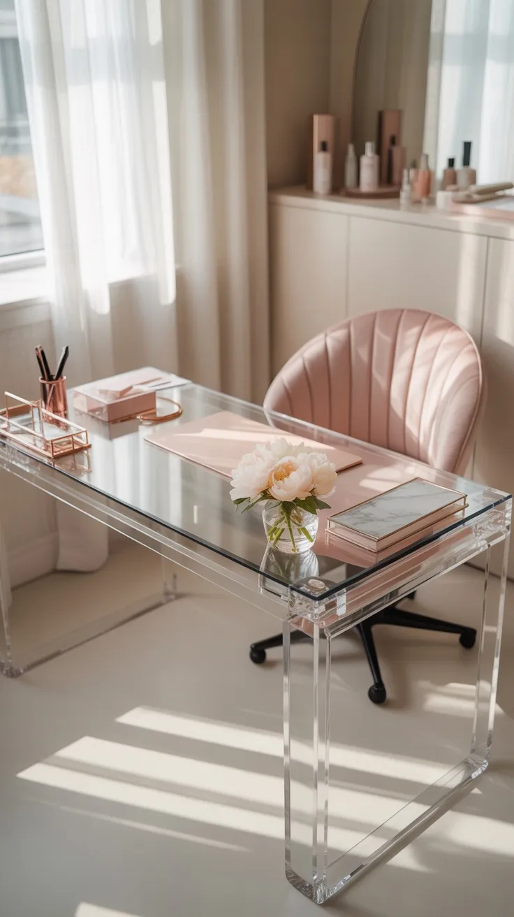20+ Beauty Room & Office Decor Ideas to Transform Your Workspace into a ...