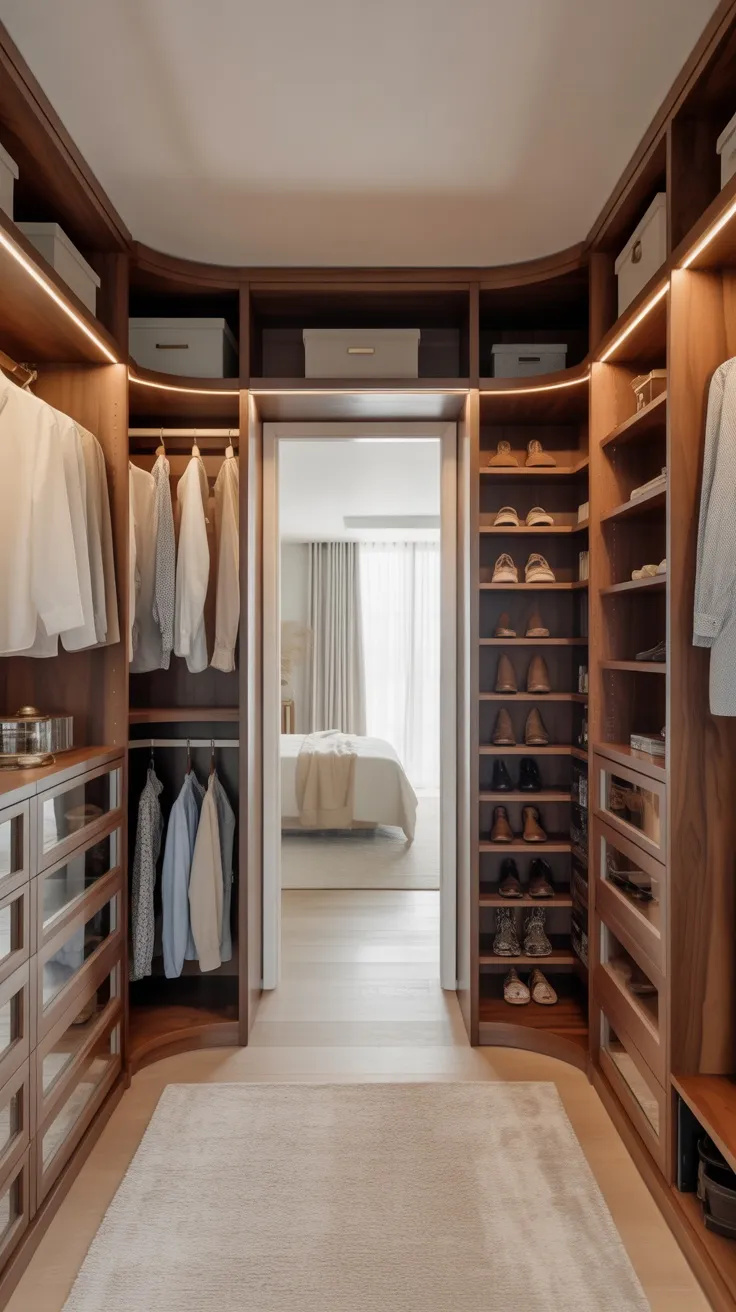 20+ Bedroom Walk-In Closet Decor Ideas to Transform Your Space