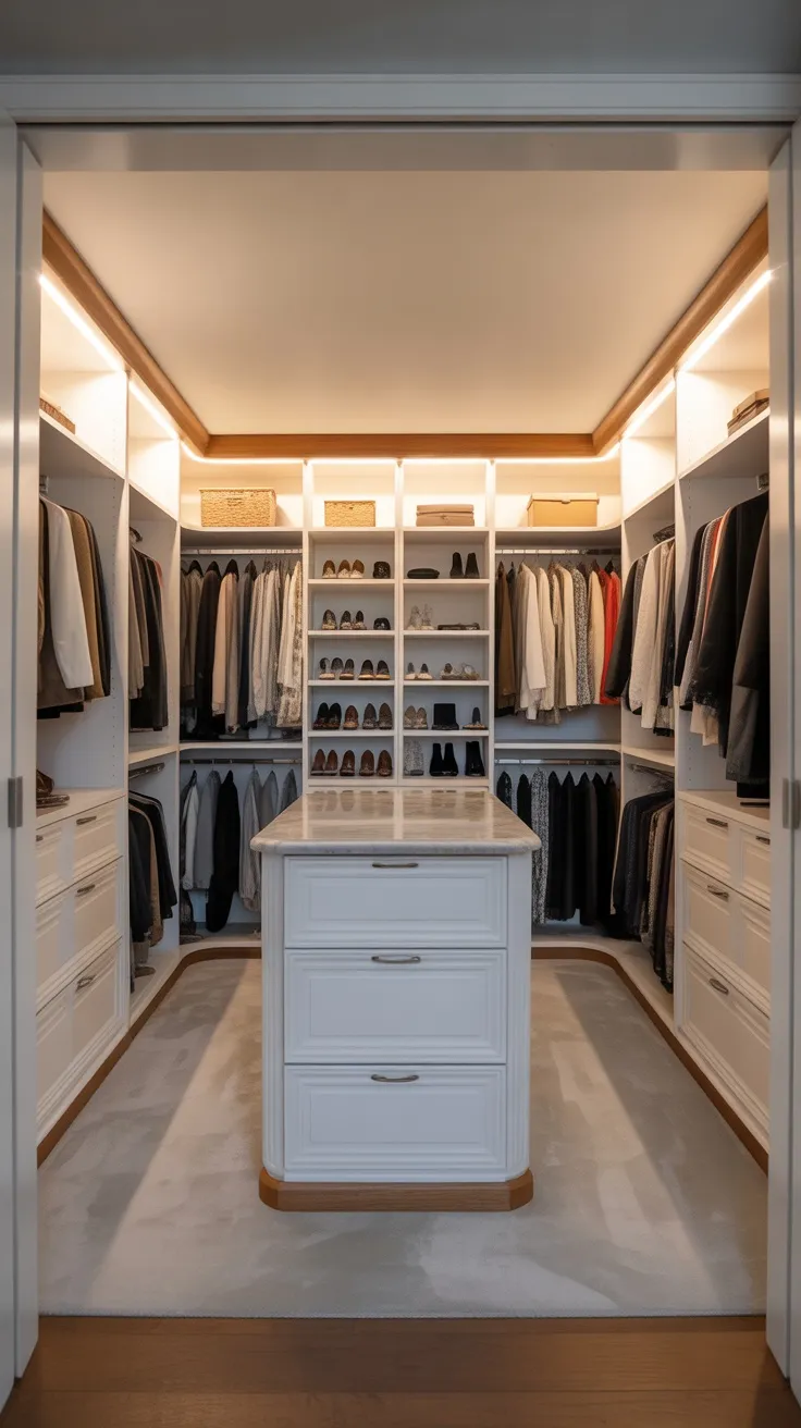 20+ Bedroom Walk-In Closet Decor Ideas to Transform Your Space