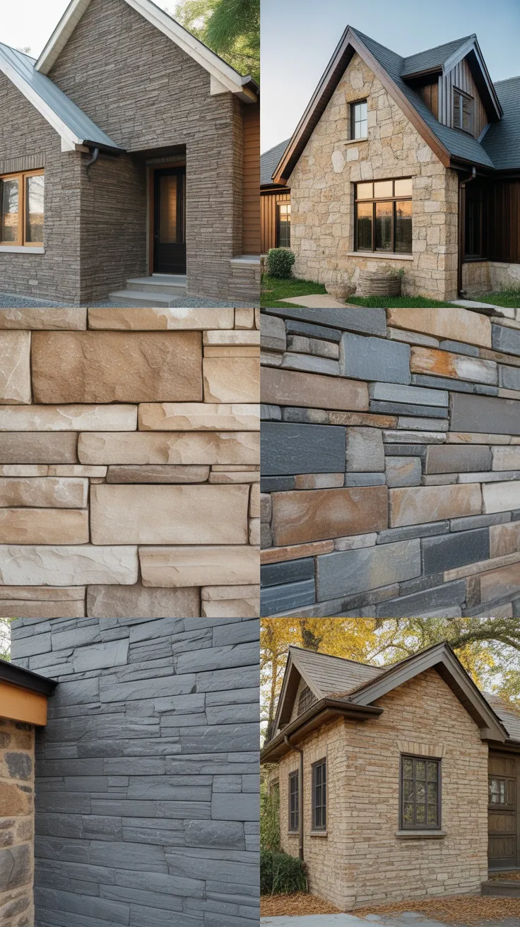 20+ Stunning Exterior Stone Wall Decor Ideas to Instantly Boost Your ...