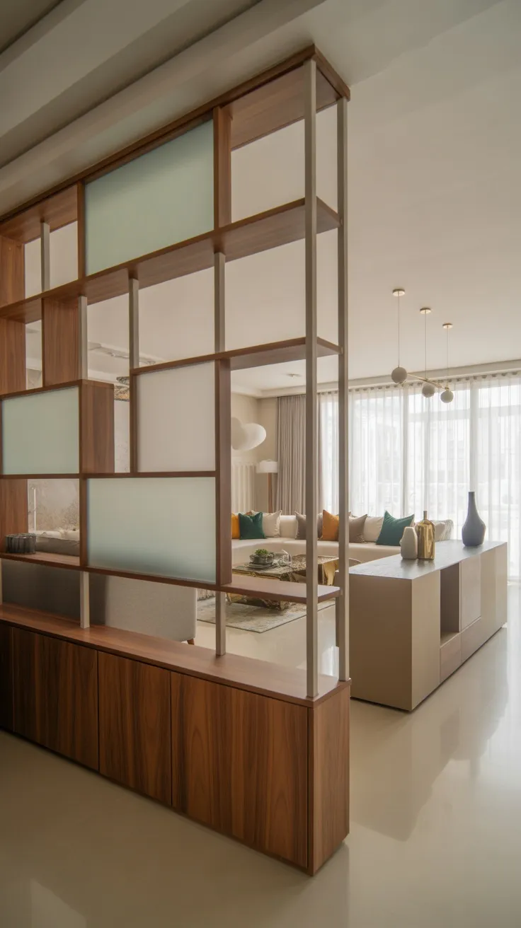 20+ Half-Partition Decor Ideas That Instantly Transform Your Space