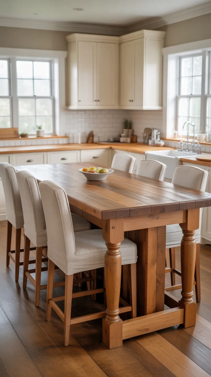 20+ Stunning Island Dining Table Decor Ideas to Transform Your Kitchen