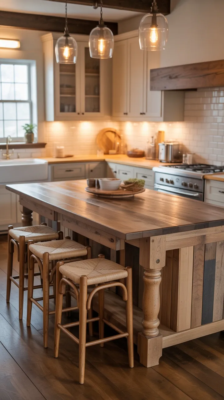 20+ Stunning Island Dining Table Decor Ideas to Transform Your Kitchen