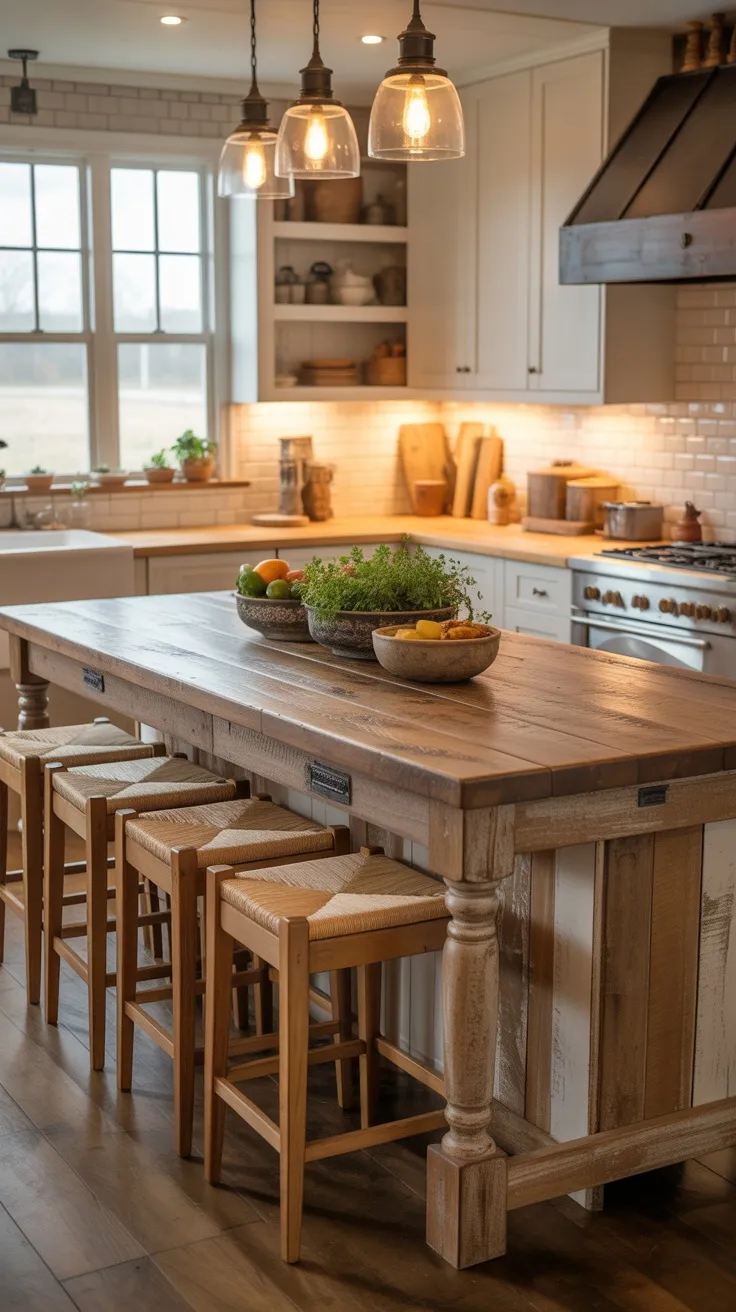 20+ Stunning Kitchen Island Dining Table Ideas & Decor Tips to ...