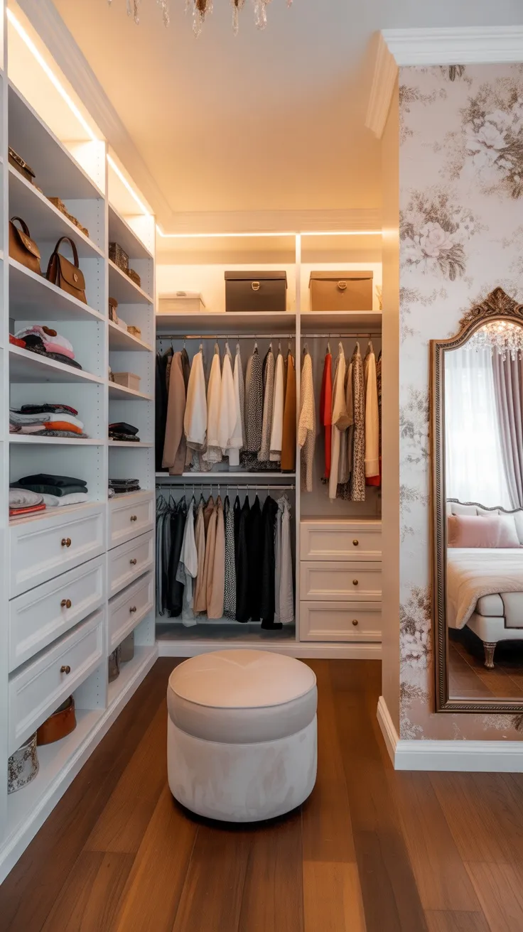 20+ Luxury Walk-In Closet Decor Ideas to Transform Your Space into a ...