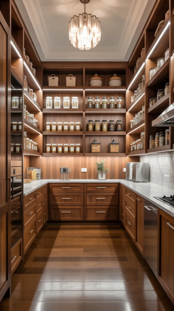 20+ Luxury Walk-In Pantry Decor Ideas to Elevate Your Kitchen