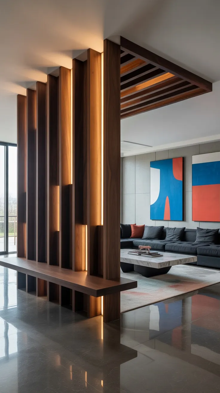 20+ Modern Partition Decor Ideas to Transform Any Room