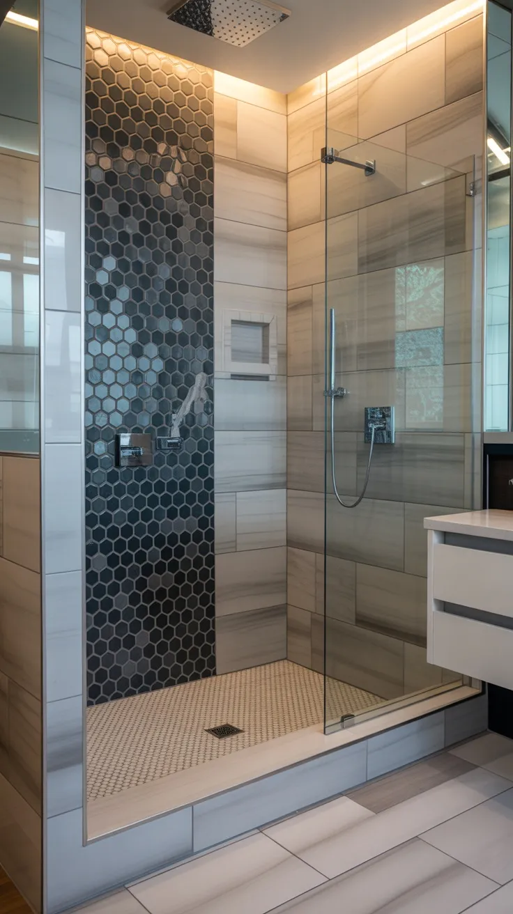 20+ Modern Shower Tile Ideas & Decor Inspirations to Transform Your ...