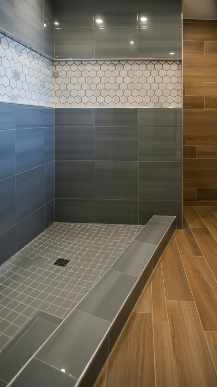 20+ Modern Shower Tile Ideas & Decor Inspirations to Transform Your ...