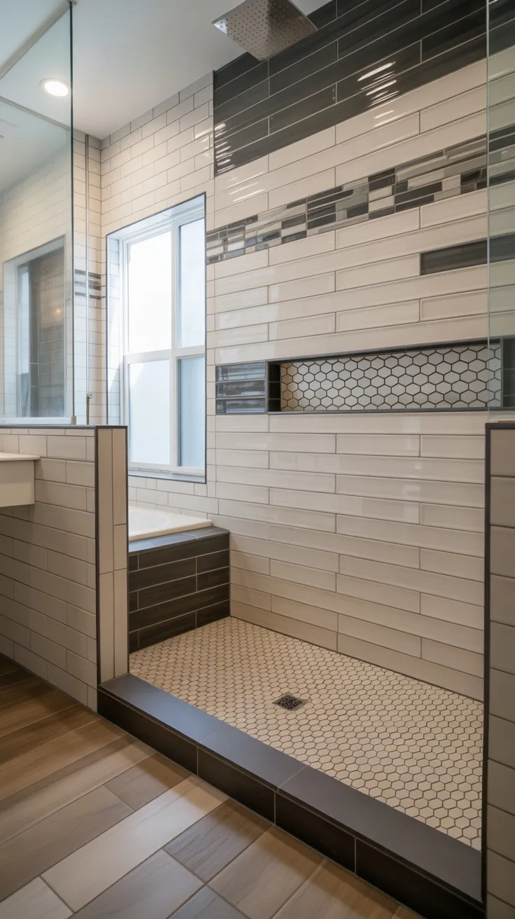 20+ Modern Shower Tile Ideas & Decor Inspirations to Transform Your ...