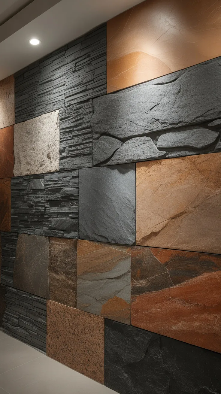 20+ Modern Stone Wall Decor Ideas That Instantly Transform Any Room