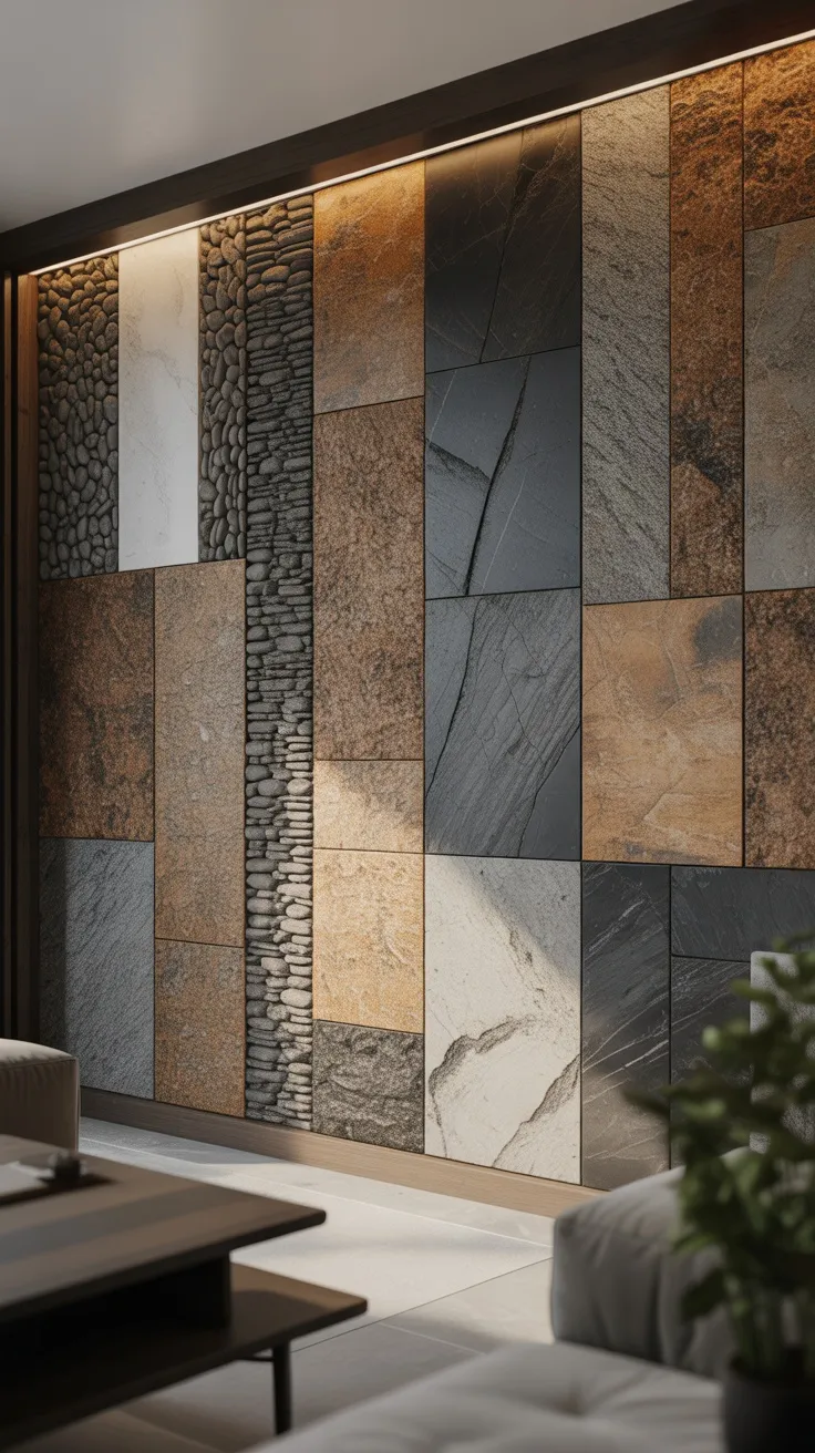 20+ Modern Stone Wall Decor Ideas That Instantly Transform Any Room