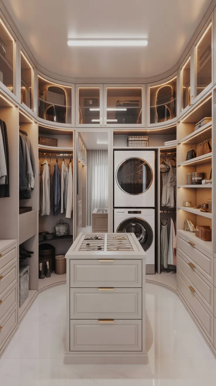20+ Modern Walk-In Closet Decor Ideas to Transform Your Space