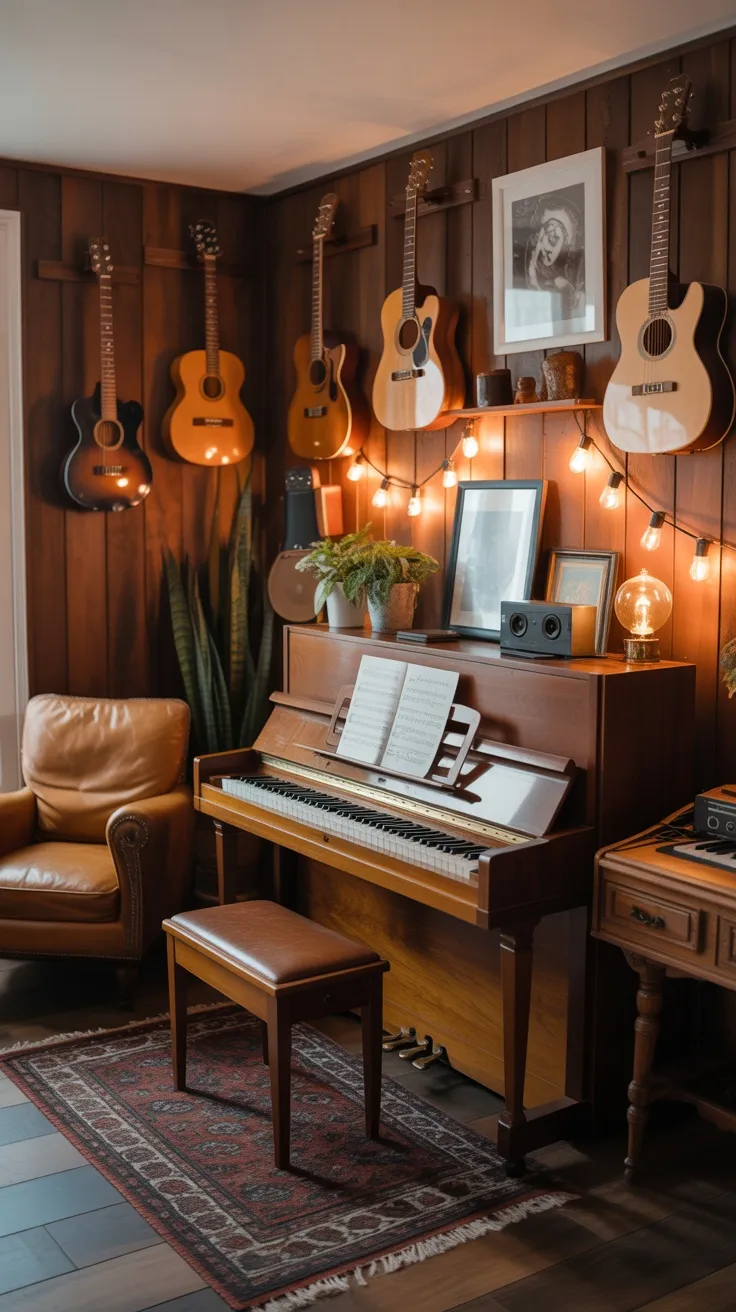 20+ Music Room Office Decor Ideas to Transform Your Space into a ...