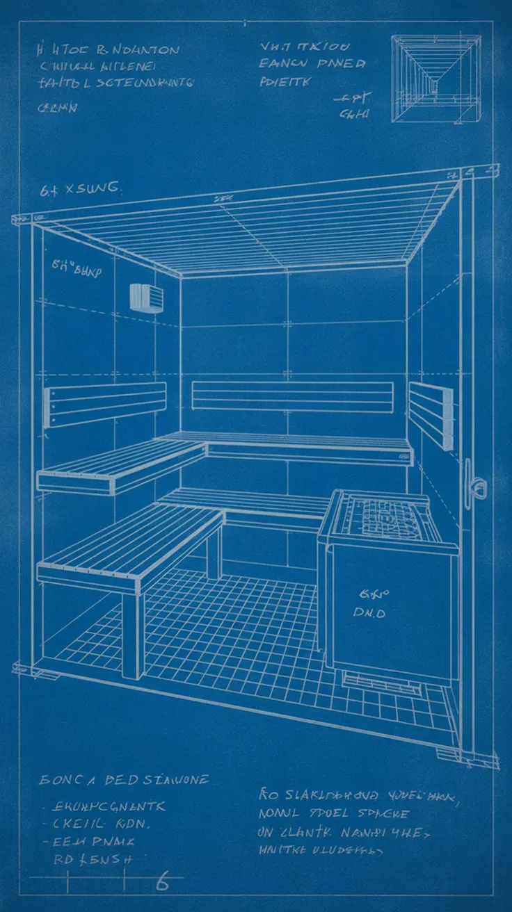 Triangle Sauna Layout 20+ Sauna Floor Plan & Decor Ideas — Transform Any Space into a ...
