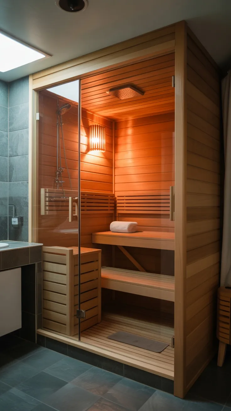 20+ Sauna Shower Combo Decor Ideas to Transform Your Bathroom into a ...