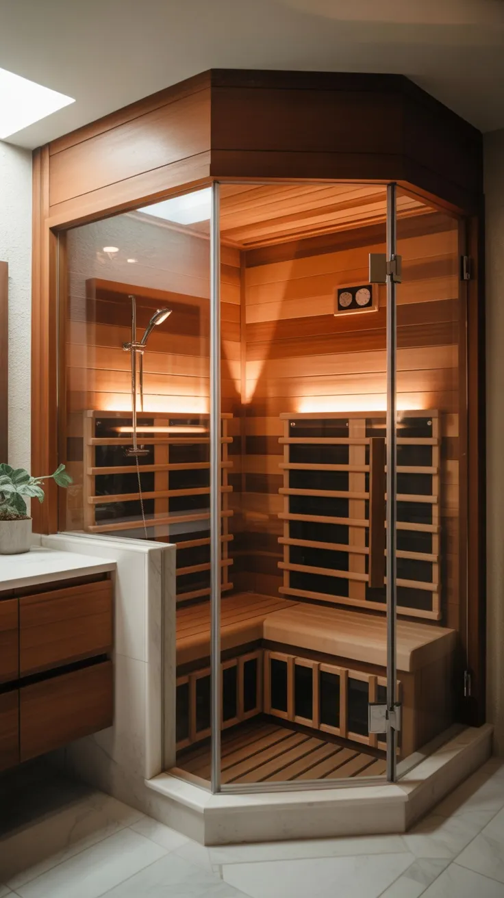 20+ Sauna Shower Combo Decor Ideas to Transform Your Bathroom into a ...
