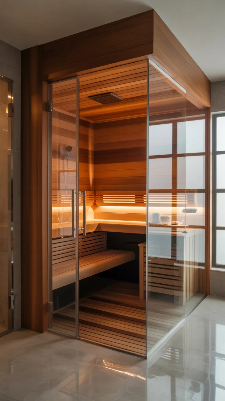20+ Sauna Shower Combo Decor Ideas to Transform Your Bathroom into a ...