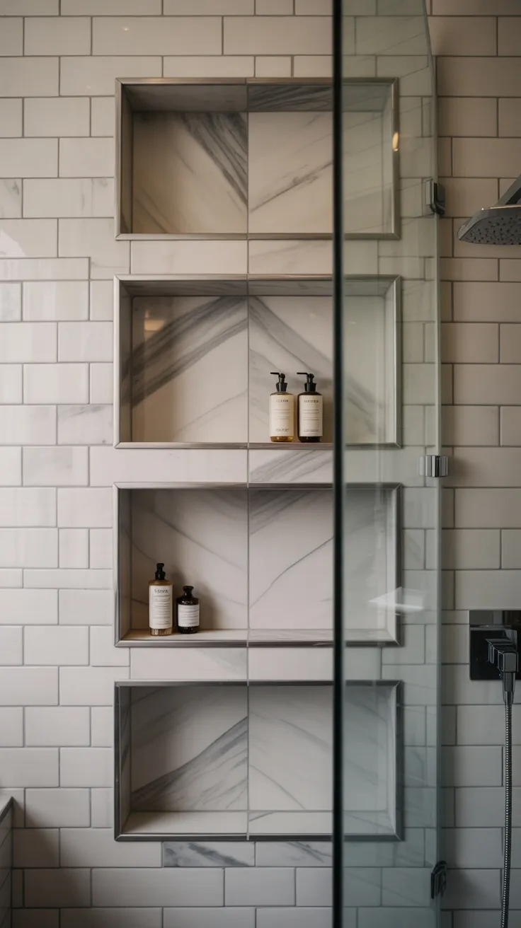 20+ Shower Niche Tile Ideas & Decor Inspirations to Transform Your Bathroom