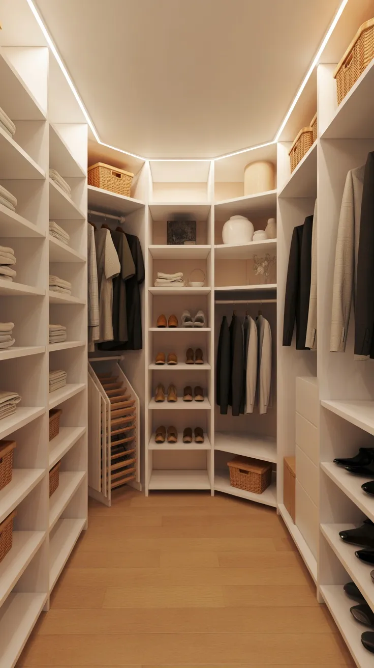 20+ Simple Walk-In Closet Decor Ideas to Transform Your Space ...