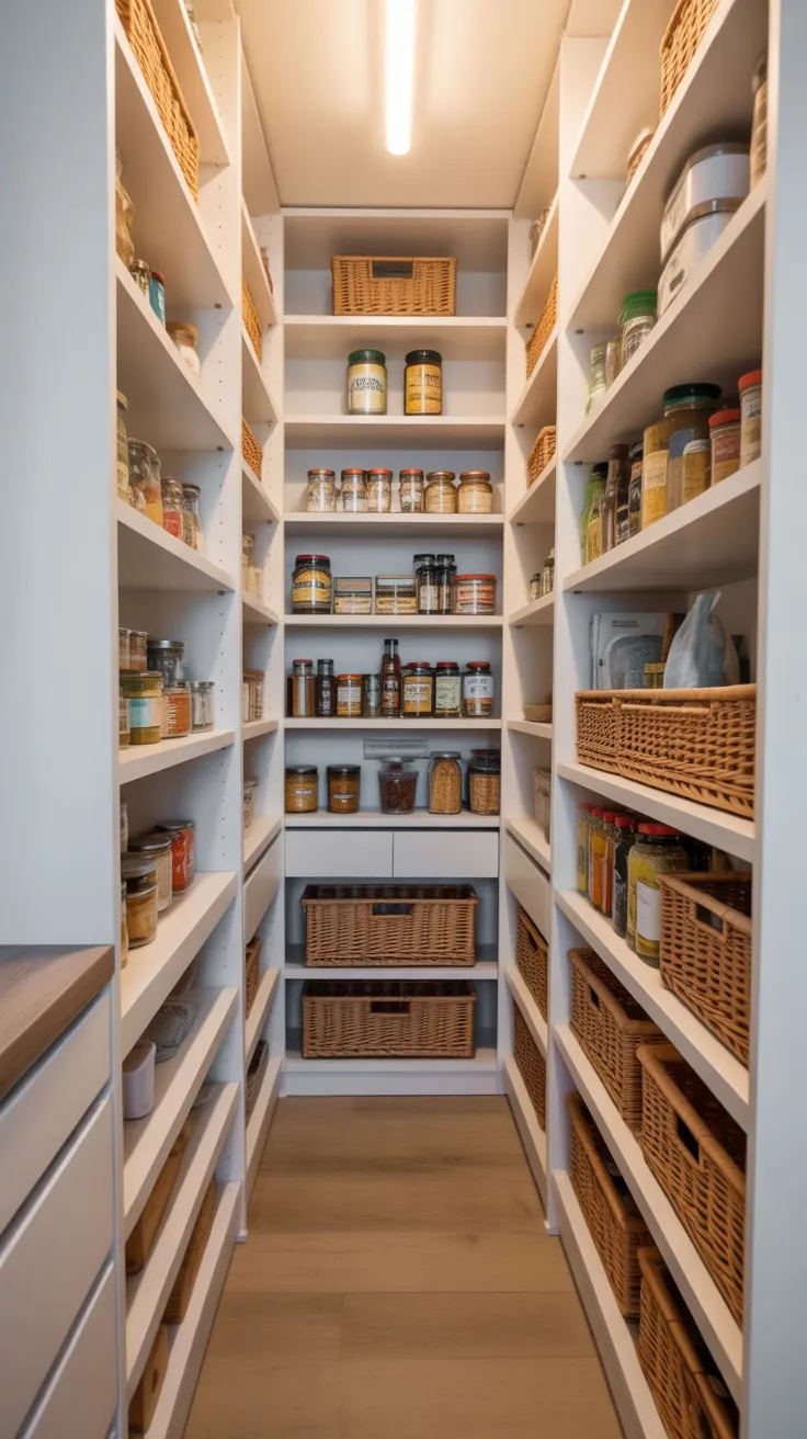 20+ Small Walk-In Pantry Ideas & Decor Tips to Maximize Space and Style