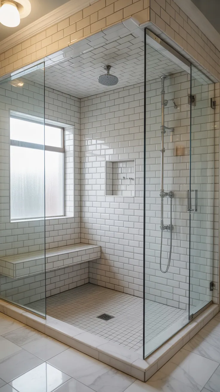 20+ Timeless Shower Tile Decor Ideas That Never Go Out of Style