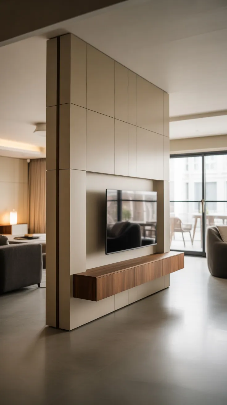 20+ TV Unit Partition & Decor Ideas to Instantly Transform Your Living Room