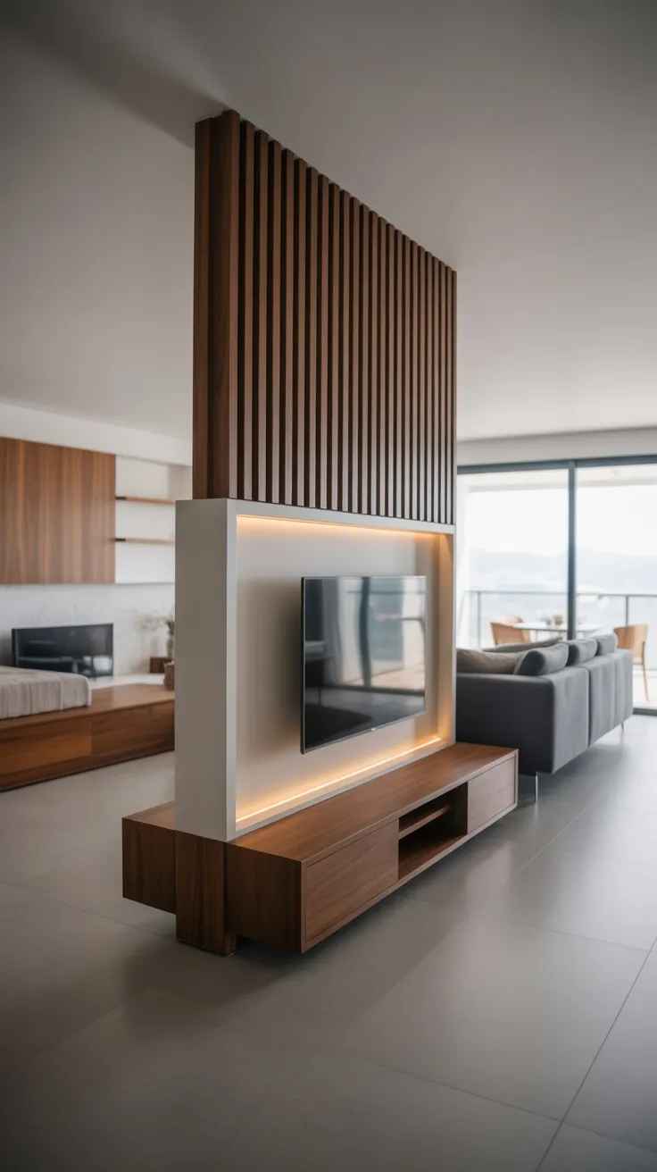 20+ TV Unit Partition & Decor Ideas to Instantly Transform Your Living Room