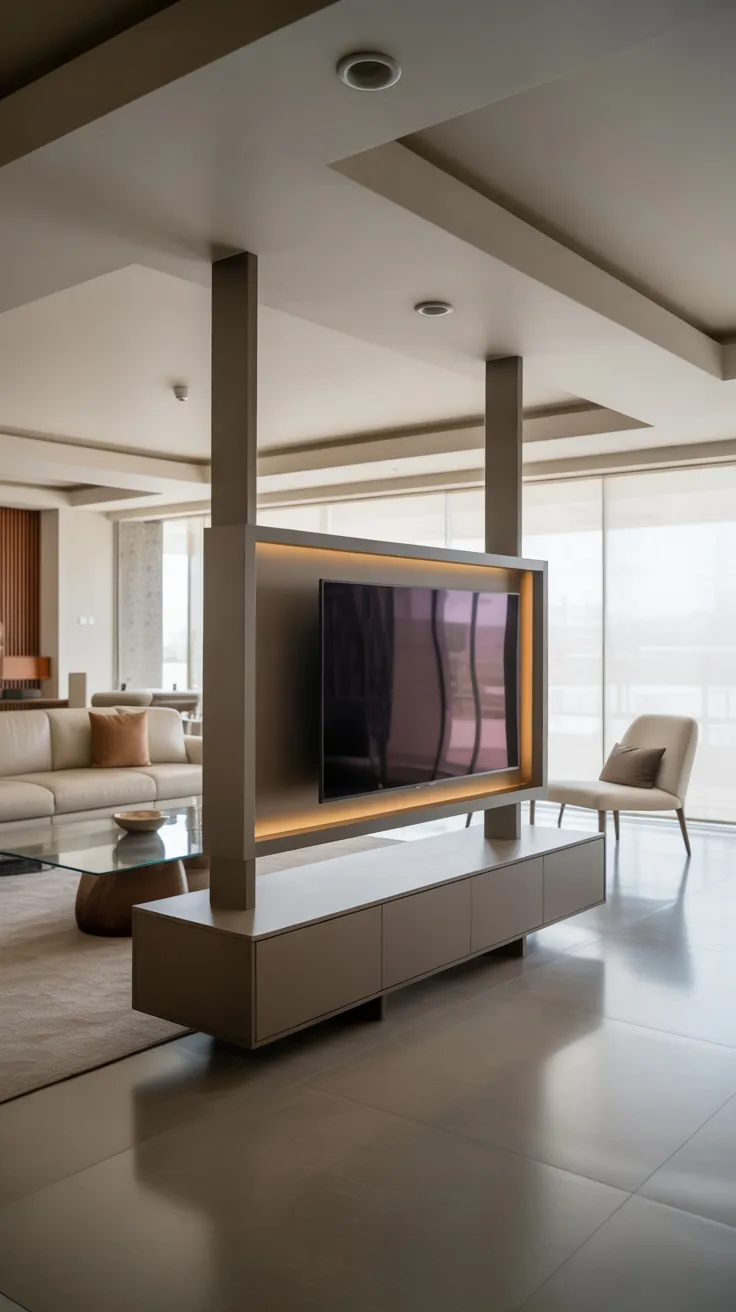 20+ TV Unit Partition & Decor Ideas to Instantly Transform Your Living Room