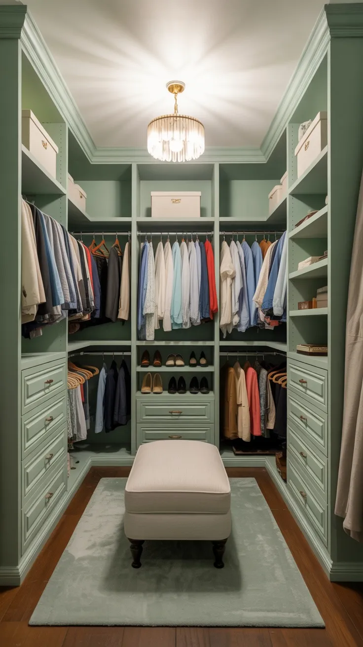 20+ Walk-In Closet Color & Decor Ideas to Transform Your Space into a ...