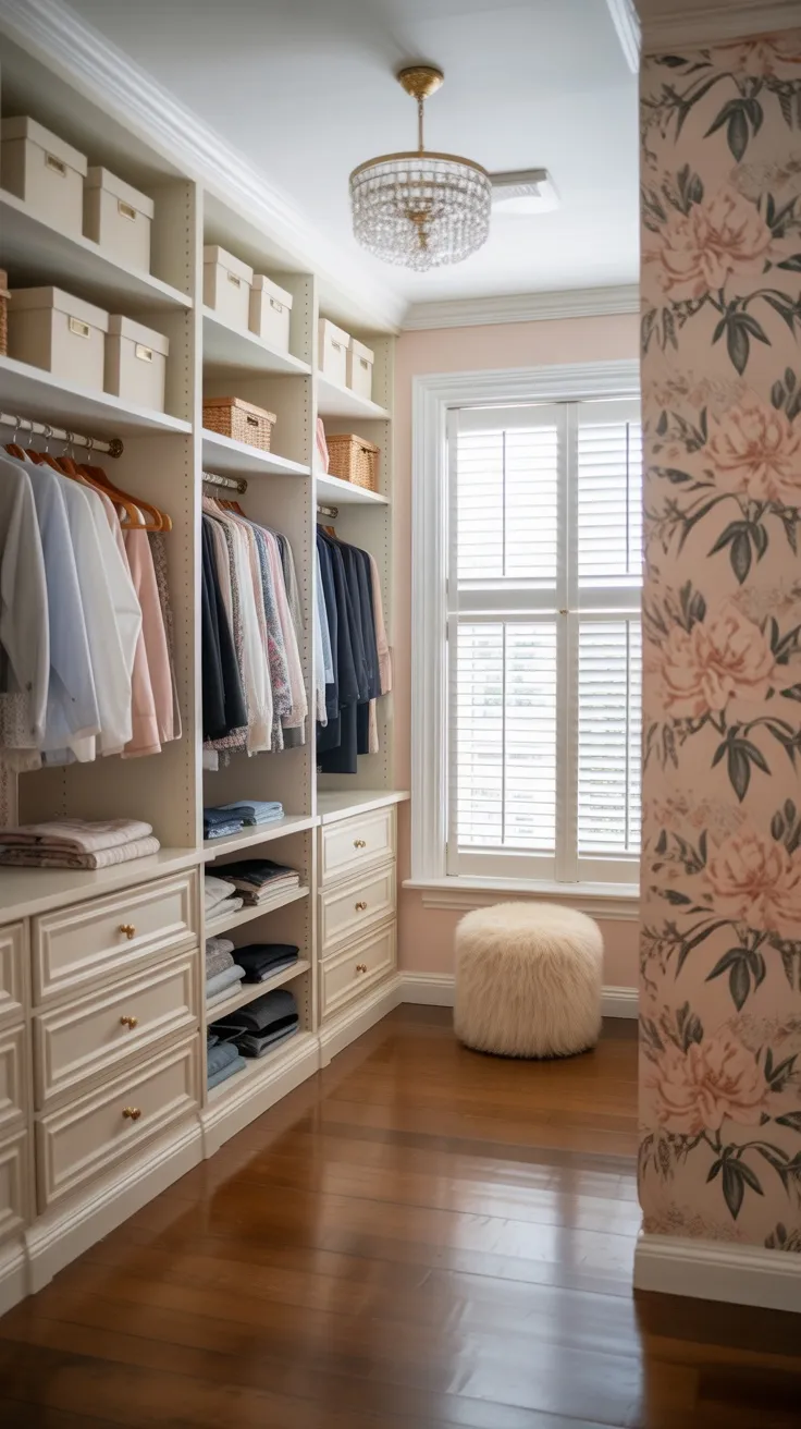 20+ Walk-In Closet Window Decor Ideas to Transform Your Space into a ...