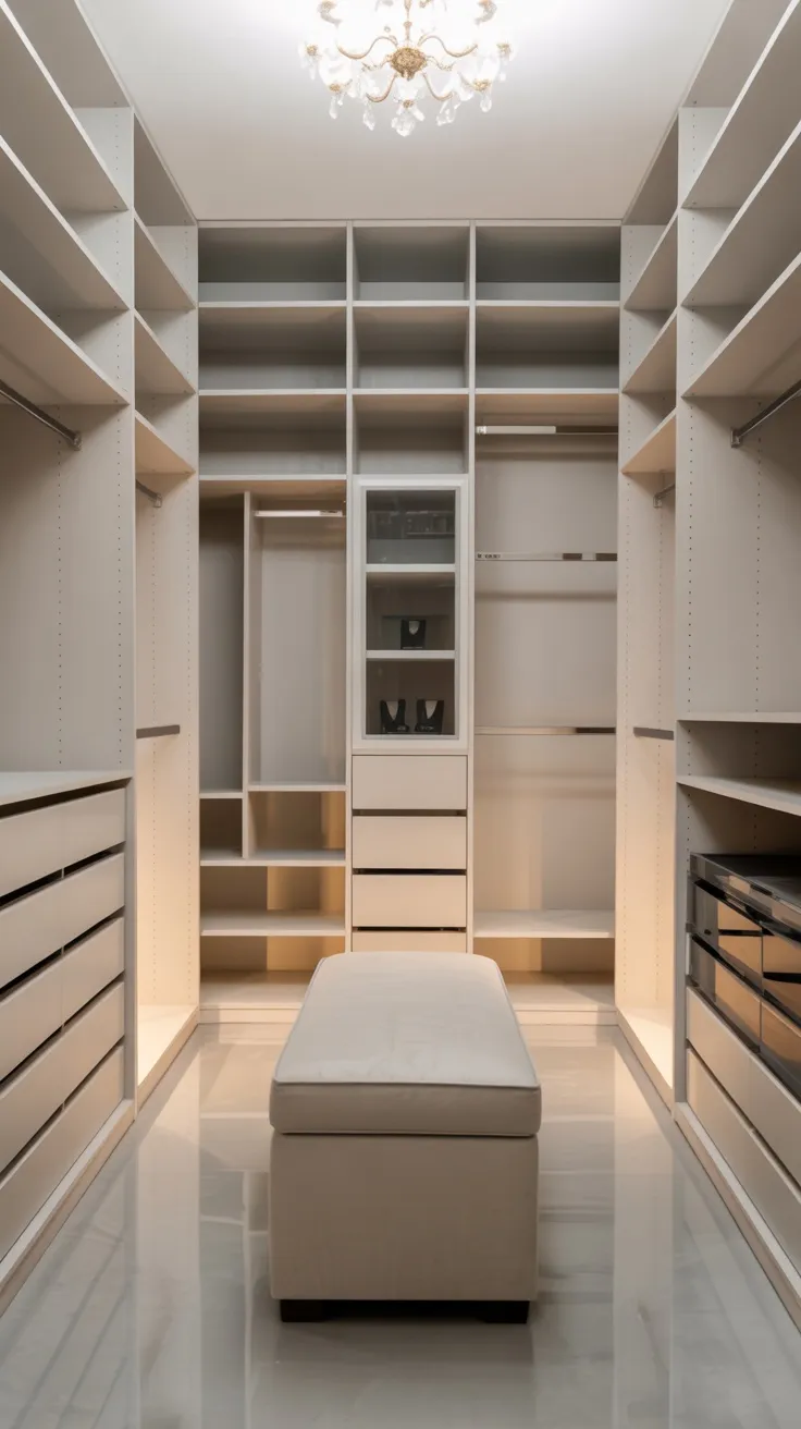 20+ White Walk-In Closet Decor Ideas to Transform Your Space