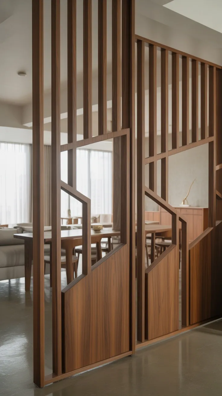 20+ Stylish Wooden Partition Ideas to Transform Your Home Decor