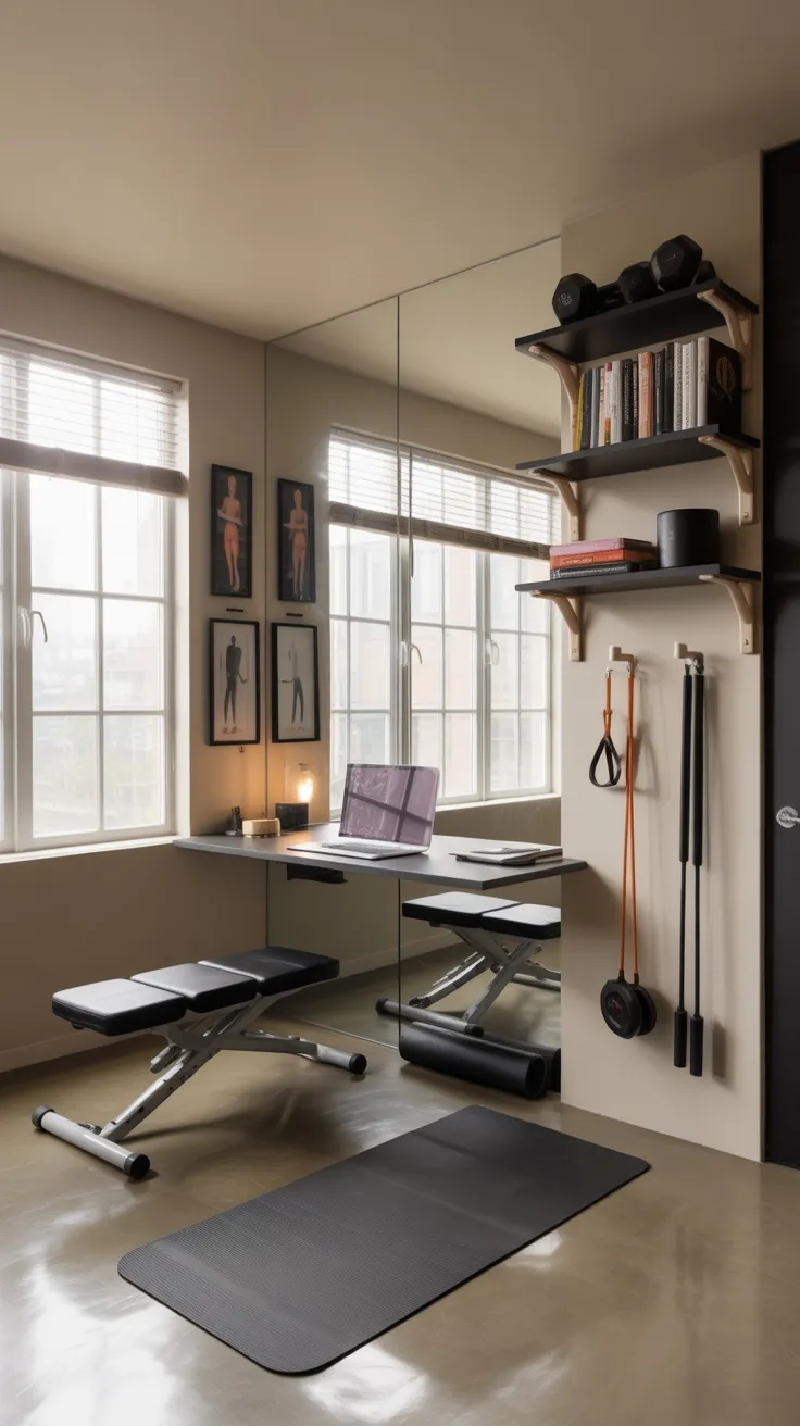 20+ Workout Room Office Decor Ideas to Create a Stylish, Functional ...