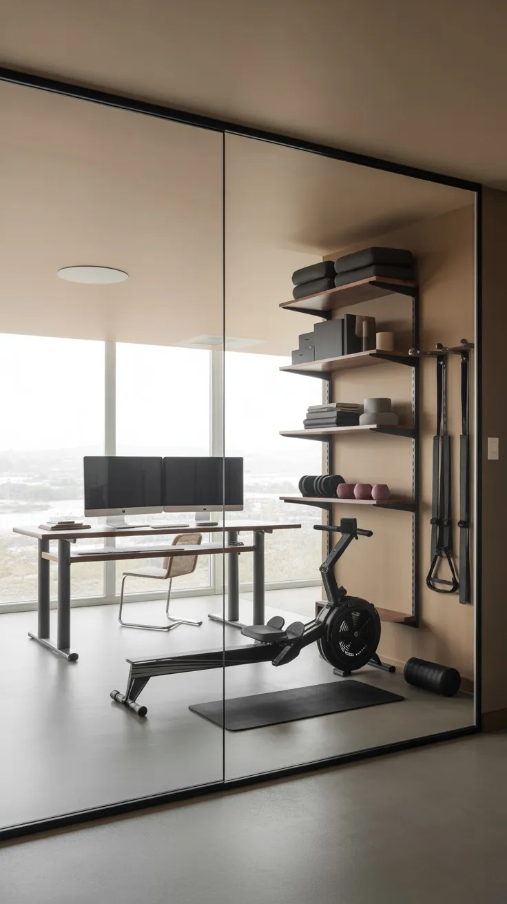 20+ Workout Room Office Decor Ideas to Create a Stylish, Functional ...