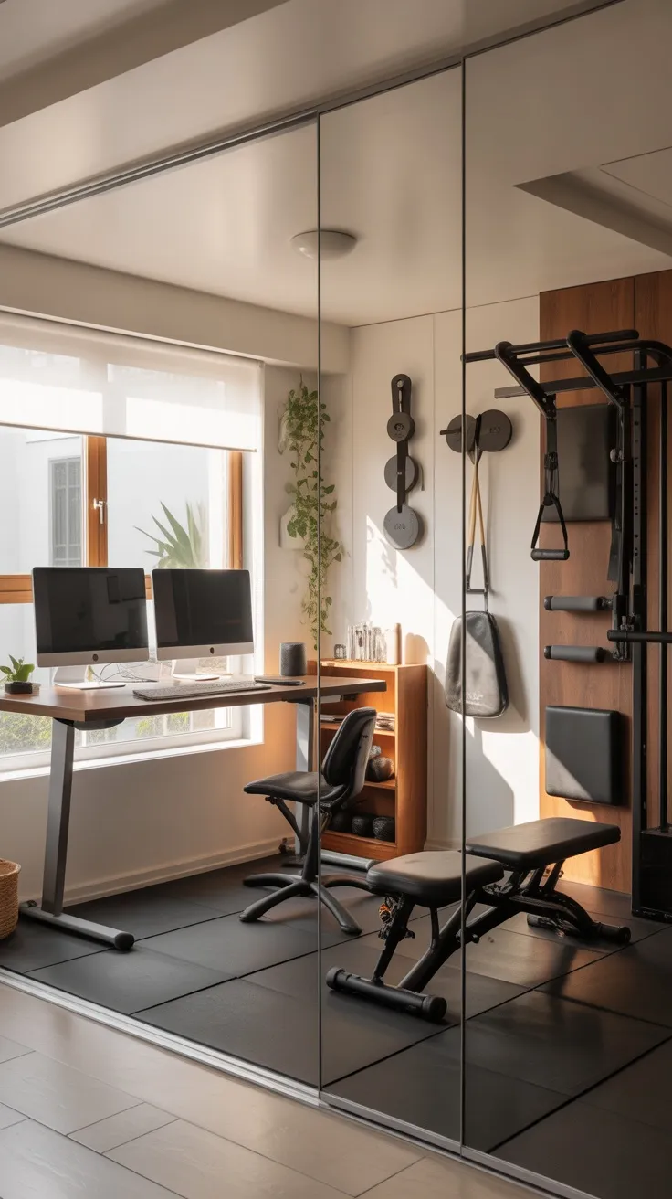 20+ Workout Room Office Decor Ideas to Create a Stylish, Functional ...